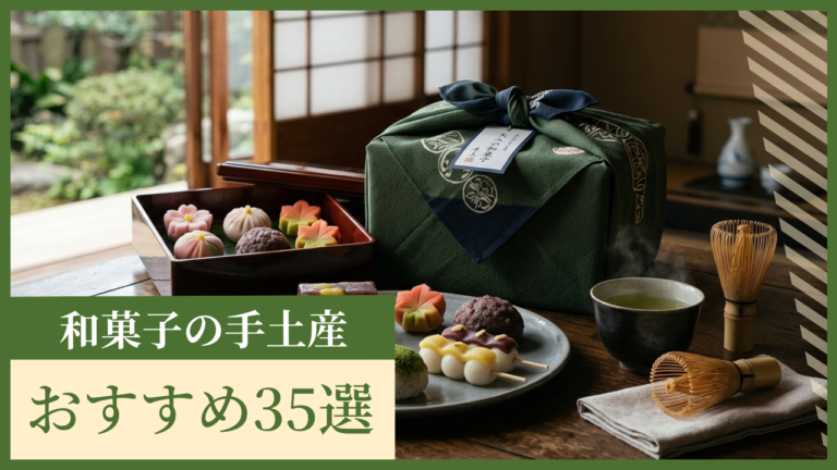 【2026最新】センスが良いと褒められる！大人の和菓子手土産35選｜日持ち・個包装・常温OK